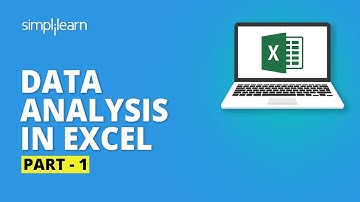 Data Analysis In Excel- 1 | Excel Data Analysis Tutorial | Excel Tutorial For Beginners |Simplilearn