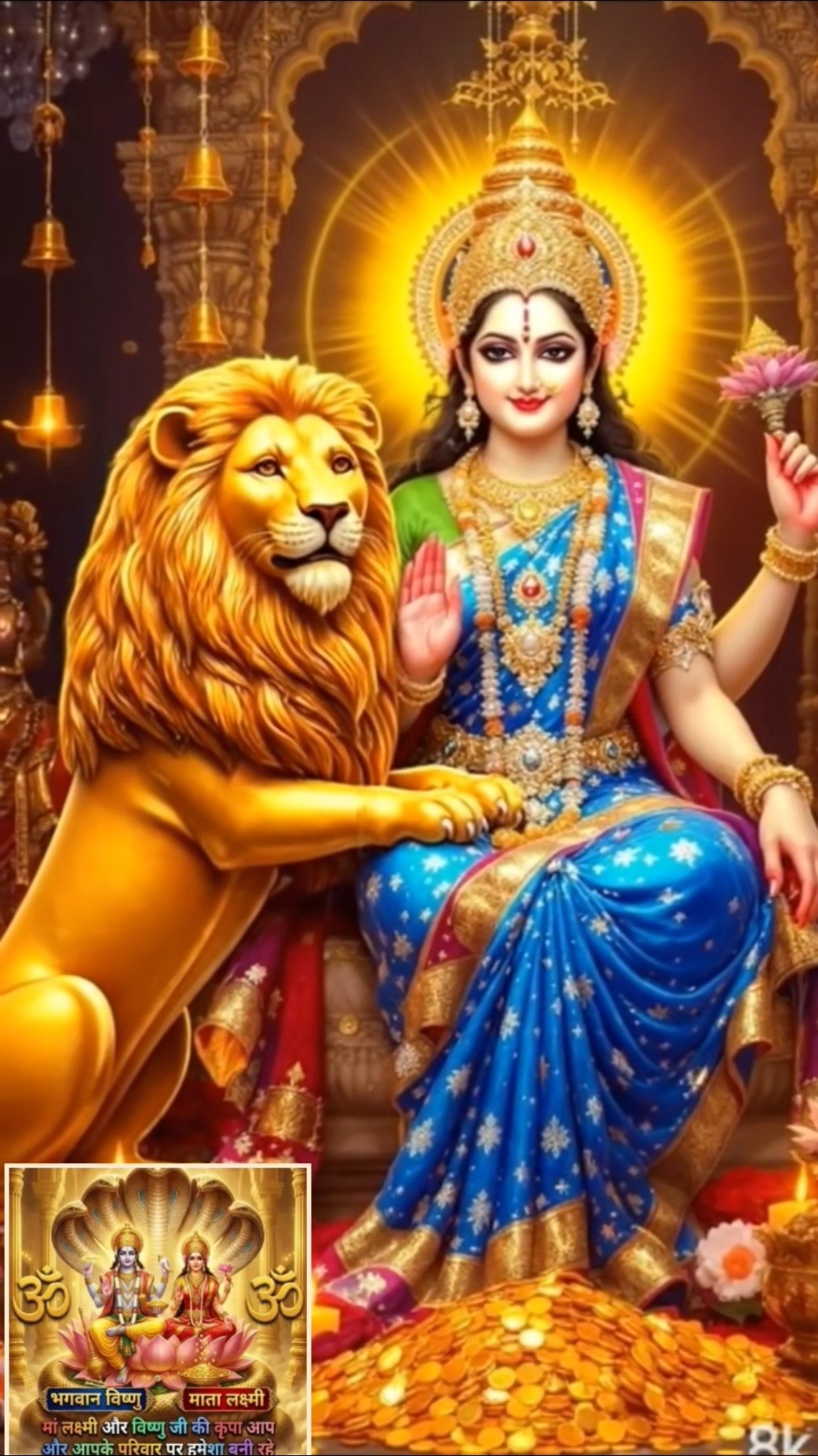 🙏माँ लक्ष्मी महामंत्र🌺 - ShareChat