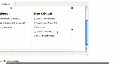 How to build a Wiki page #1