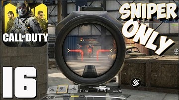 Сall of Duty Mobile - Gameplay part 16 - New Mod Sniper Only(iOS, Android)