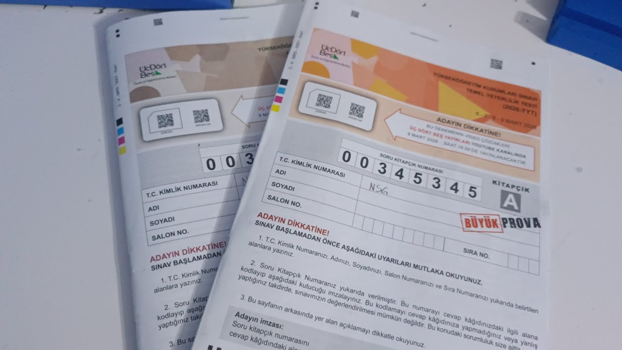 345 TYT-AYT Büyük Prova sonuç ( daha iyi olabilirdi ) #yks2026 #yks #345 