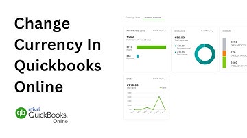 How To Change Currency | Quickbooks Online