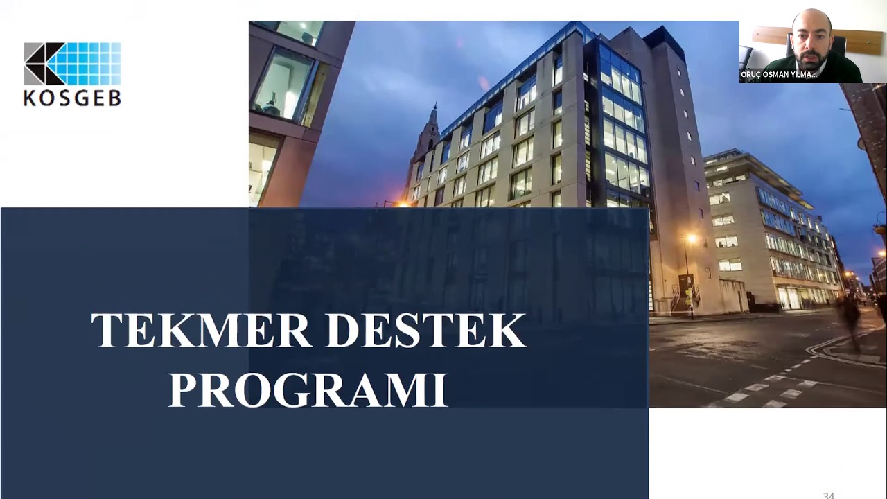 Oaib Kosgeb Uzmanlari Ile Kosgeb Destekleri