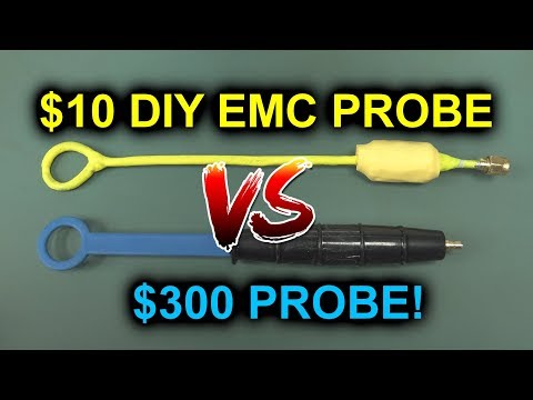 EEVblog #1178 - Build a $10 DIY EMC Probe