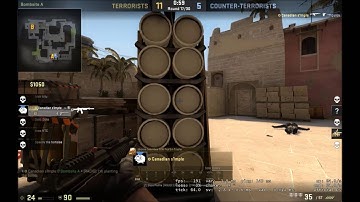 [CS:GO] Lambe 1v5 Galil Ace