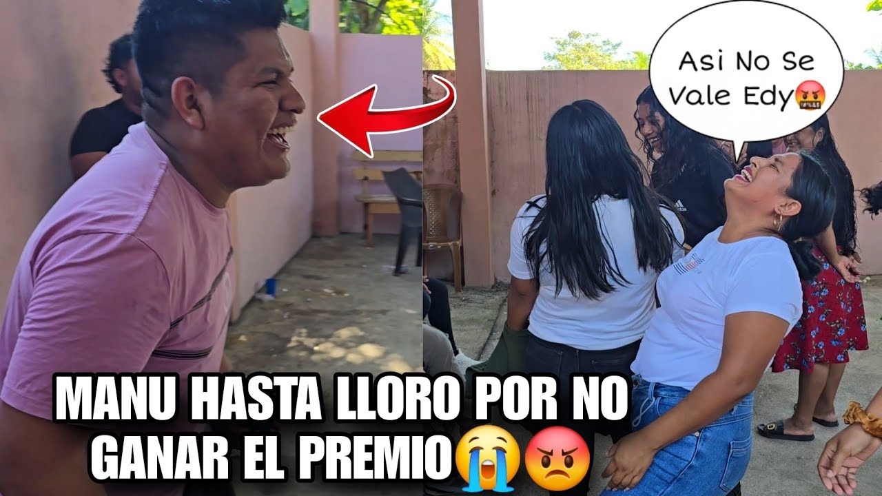 Dios Mio EDY No Paraba De Burlars3 De MANU Al Ver Llorar De Enojo Por No Ganarse El Gran Premio🤣😱