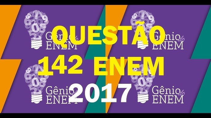 Enem 2017 Matemática #141 Como não são adeptos da prática de esportes um  grupo 