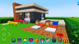 EarthCraft 3D: Block Craft & World Exploration Gameplay #42 | Modern Survival Base 🏠 screenshot 5