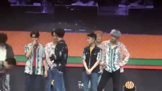 [Fancam] 170906 EXO 엑소 - perfoming KoKoBop 2X speed dance  at The War Mini Fanmeet