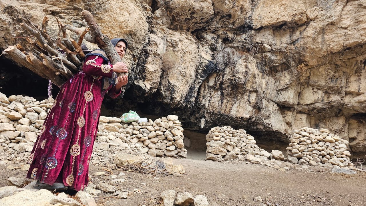 The hard life of a nomadic woman in the harsh mountains: searching for ...