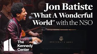 Jon Batiste  'What A Wonderful World' w/ National Symphony Orchestra | DECLASSIFIED
