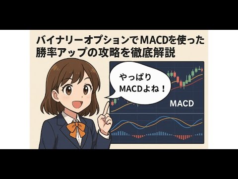 バイナリーオプションでMACDを使った勝率アップの攻略を徹底解説