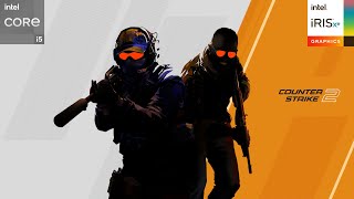 Counter Strike 2 Performance Test: i5 1235U Iris Xe Graphics |16GB RAM | 1080p | 720p Low settings Profile