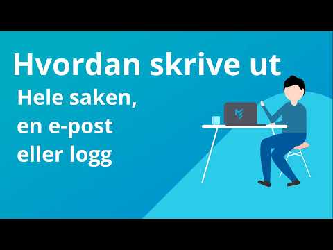 Video: Hvordan Skrive Logger