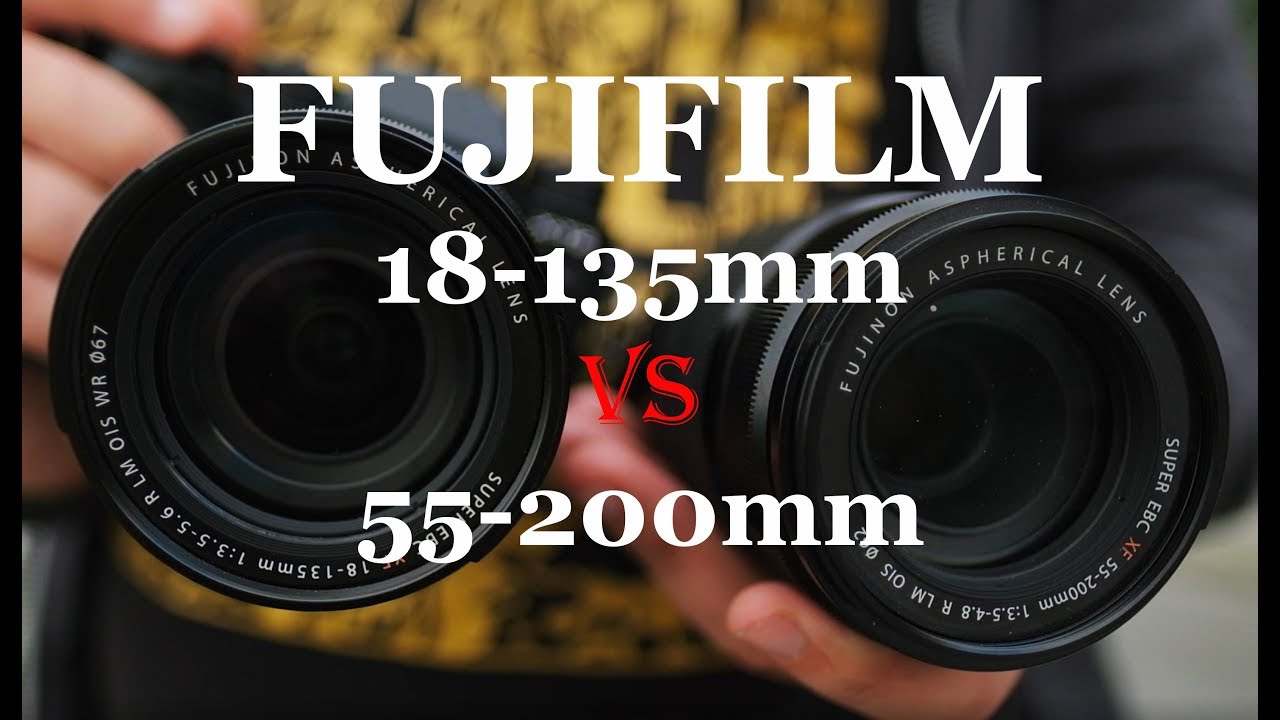 Fujifilm 18-135mm ve 55-200mm Lenslerin Karşılaştırması - YouTube