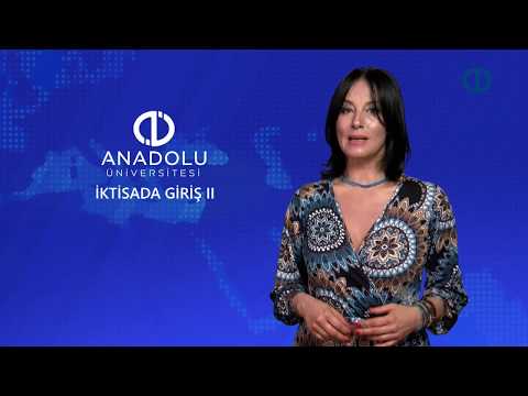 İKTİSADA GİRİŞ II - Ünite 3 Konu Anlatımı 1