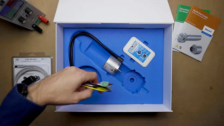 VDC-3-49.15 B00 K4 Motor Kit: unboxing and setup