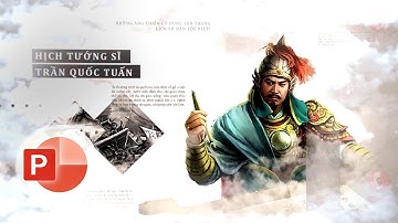 Slide Powerpoint lịch sử với Hiệu ứng loang mực siêu độc / Khóa học #Powerpoint Online: 9slide.com/
