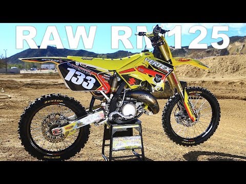 Project RM125 2 Stroke RAW - Motocross Action Magazine