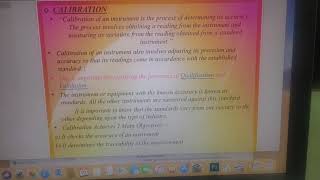 Calibration Qualification and Validation- Part 1
