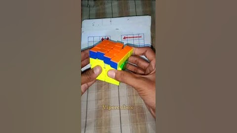 New 4x4 Rubik’s Cube Solve Trick 🤫😱 #shorts #viralvideo #trending #cube #puzzle