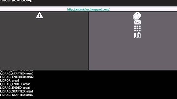 Android Drag and Drop example
