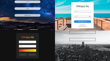 4 formularze logowania | Speed Coding | HTML CSS JS