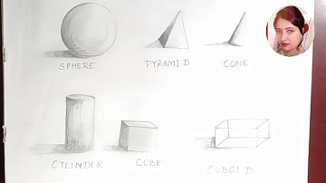 how to shade basic forms (3d shapes) step by step