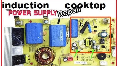 Induction Cooker Power Problem Repair - Step By Step (Full Tutorial)