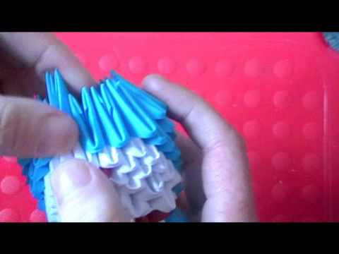  3D  origami  Doraemon  Part 2 YouTube