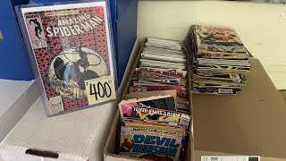 FOUND A SMALL COLLECTION WITH AN AMAZING SPIDER-MAN 300 IN DOWNTOWN SAN DIEGO!! SEE HOW THIS GOES!!