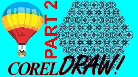 CorelDraw Tips & Tricks Draw this with a Six sided Polygon and Rotate Part 2