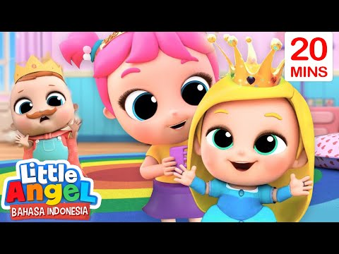 Berdandan Menjadi Putri Cantik Yuk! 👑Lagu Princess | Little Angel Bahasa Indonesia