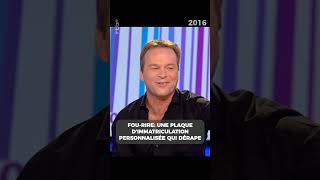 Fou-rire avec une plaque d'immatriculation personnalisée qui dérape #rtbf #archive #2016 #shorts