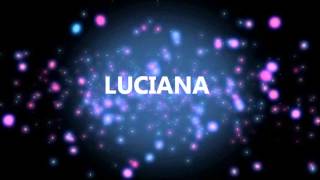 Joyeux Anniversaire Luciana Youtube