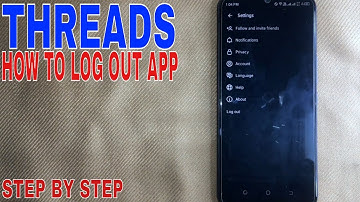 ✅  How To Logout Of Threads App 🔴