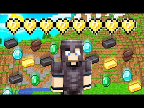 Minecraft, but I have Lucky Hearts 🍀