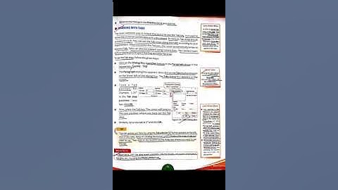 Chapter 3: Advanced features of Word processor 1 (Part-2)
