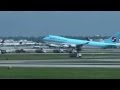 Korean Air Cargo Boeing 747 lifting off from Hartsfield-Jackson Atlanta