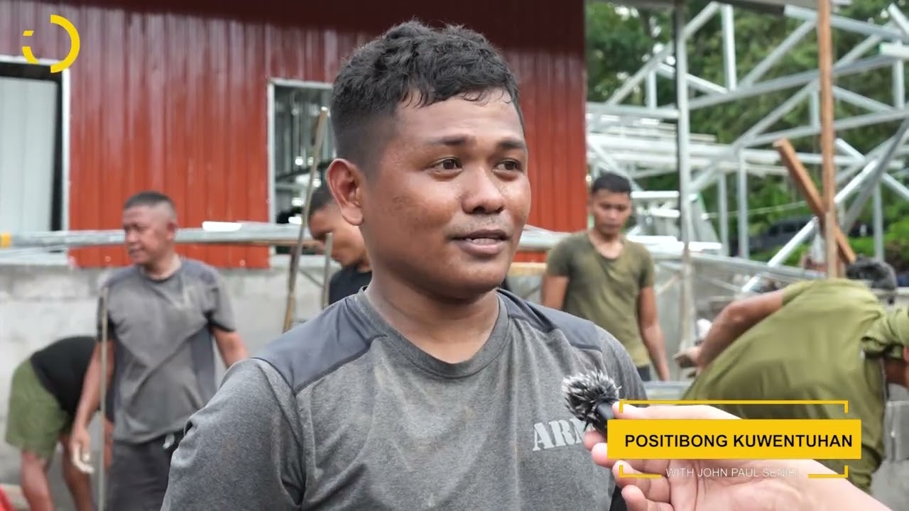 SAKOP NG 60iB AT 25iB NG PHILIPPINE ARMY NAGKAISA SA PAGGAWA NG BAHAY NG MASARA LANDSLIDE VICTIMS