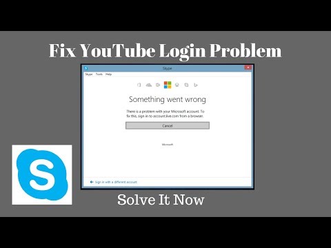 How to Solve Skype login problem 2020