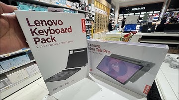 Lenovo Idea Tab Pro + Keyboard Pack Unboxing: A Real Laptop Replacement? (TB373FU)