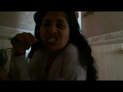 Relaxing ASMR Brushing Teeth/Sounds/Intense/Very Satisfying Video.  Video #1