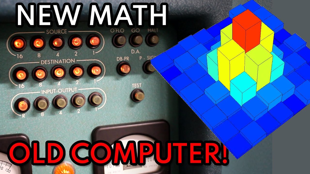 CERN Topoclustering on the Bendix G-15!