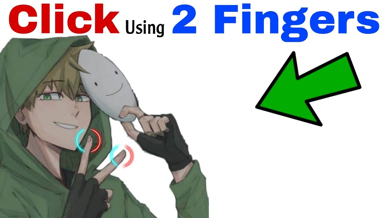 Click Using 2 Fingers - YouTube