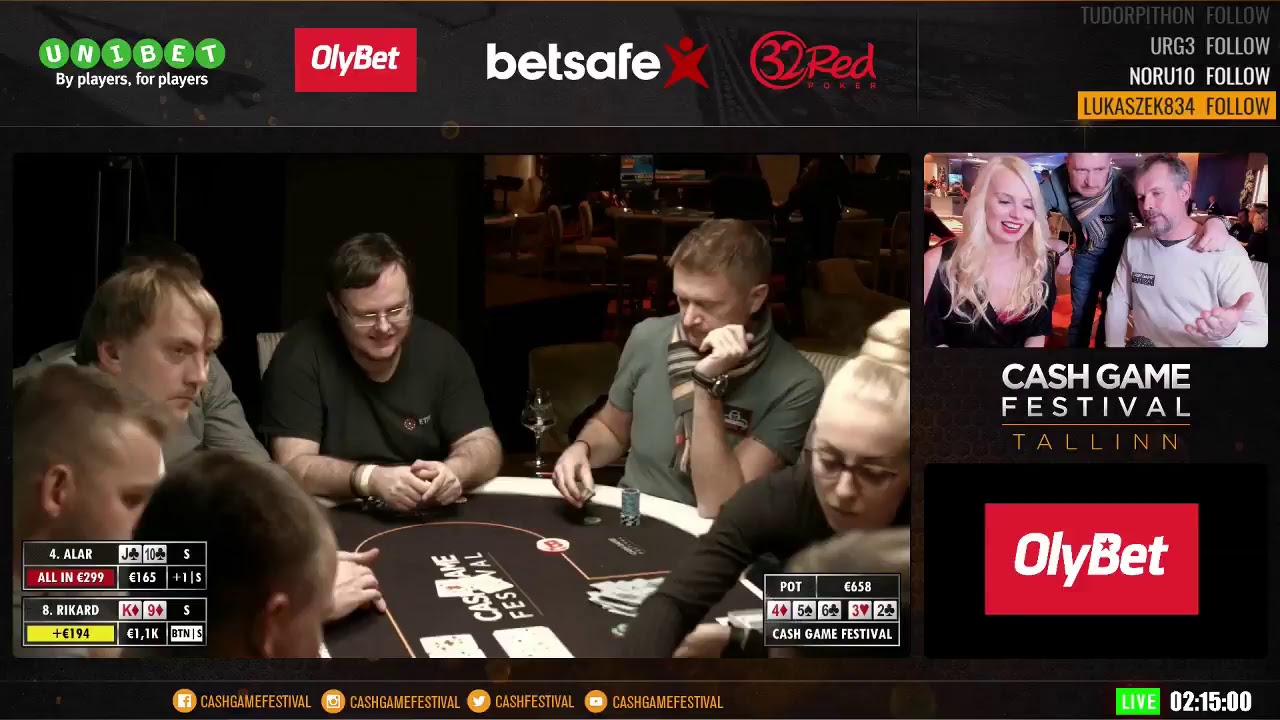 32Red Poker Live Stream YouTube