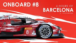 LIVE Car #8: 6 HOURS OF BARCELONA Onboard - FP3