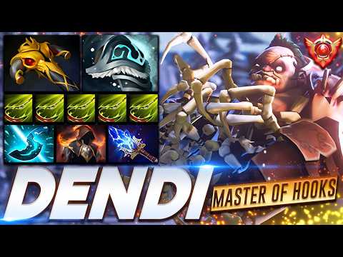 Dendi Pudge - Dota 2 Pro Gameplay [Watch & Learn]