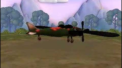 Spore Creature Creator Video: Spitfire Fighter Plane