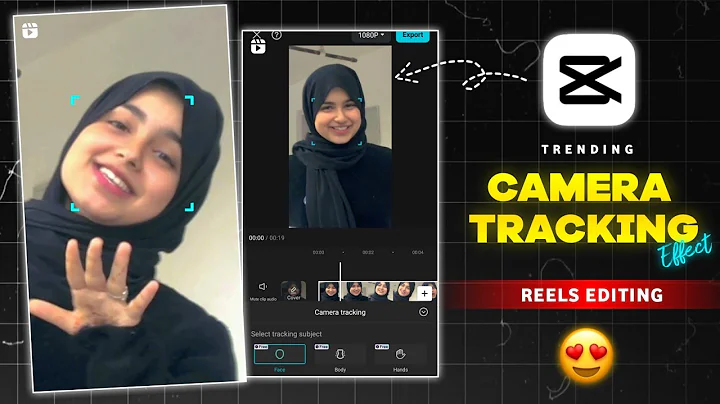 Capcut Camera Tracking Video Editing | Face Tracking Video Editing in Capcut | Dance Body Tracking